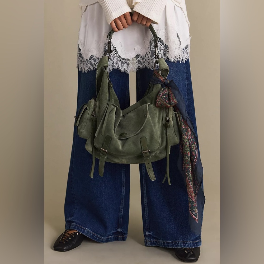 Free People Suede Shoulder Bag - Picture 5 of 17